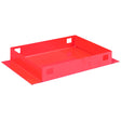 WeatherGuard 615 19.25" x 14" x 3" Red Steel Accessory Divider Tray