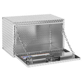 WeatherGuard 631-0-02 Clear Aluminum Underbed Box, Aluminum, Compact, 5.4 Cu. Ft. - 3