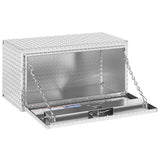 WeatherGuard 636-0-02 Clear Aluminum Underbed Box, Compact, 6.5 Cu. Ft. - 3