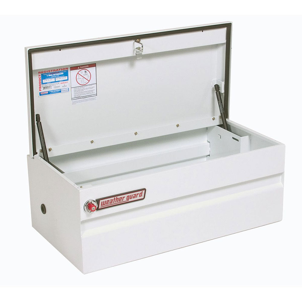 WeatherGuard 645-3-01 White Steel All-Purpose Chest, Compact, 6.0 Cu Ft - 3