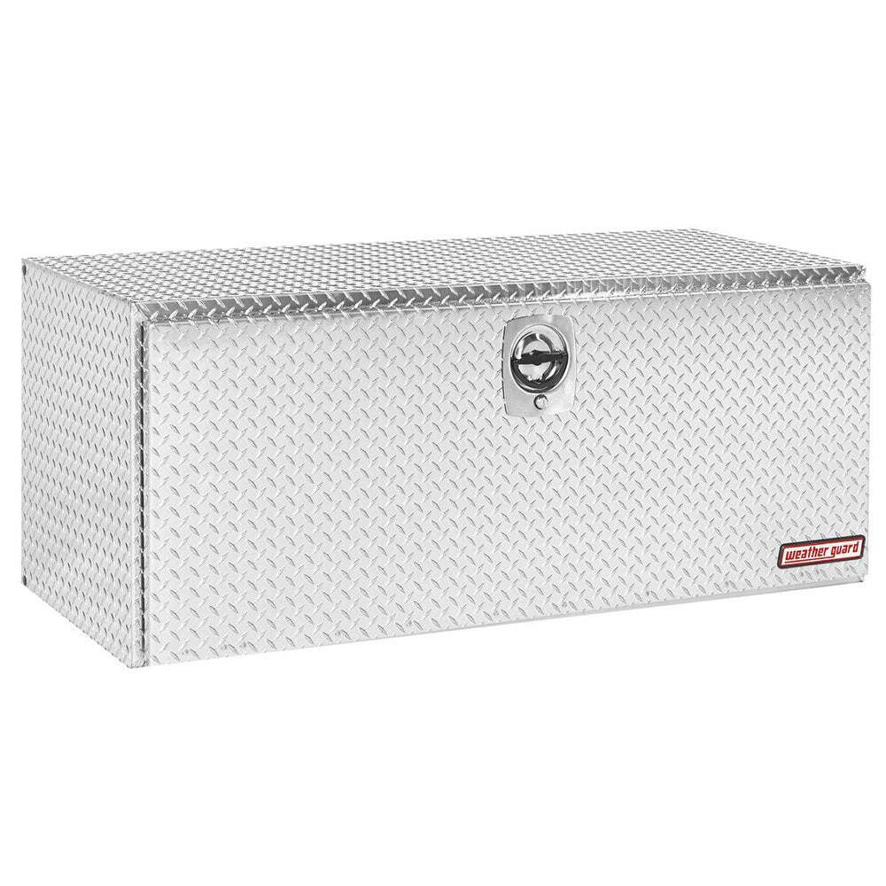 WeatherGuard 662-0-02 Clear Aluminum Underbed Box, Jumbo, 20.0 Cu. Ft.