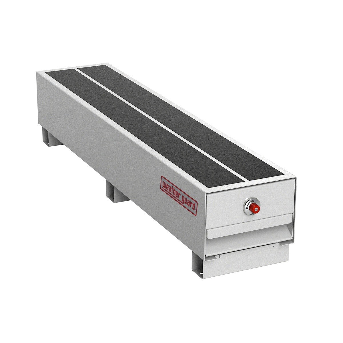 Weatherguard 305-3-04 Pack Rat Heavy Duty Pull Out Drawer Unit 48" x 10.25" x 9.5" White Steel (1 Each) - 2