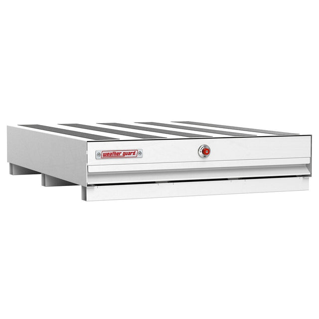 Weatherguard 308-3-04 Pack Rat Heavy Duty Pull Out Storage Drawer Unit 48" x 39.75" x 9.5" White (1 Each)