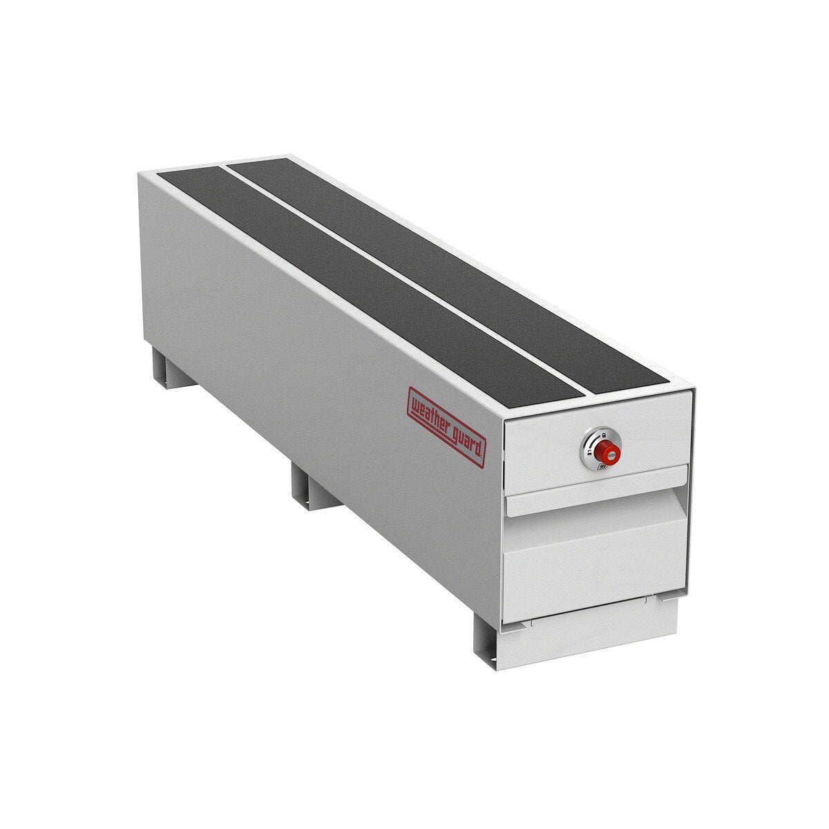 Weatherguard 335-3-04 Pack Rat 48" x 10.25" x 13" Heavy Duty Pull Out Drawer Unit for Truck Bed and Van Storage (1 Each) - 2