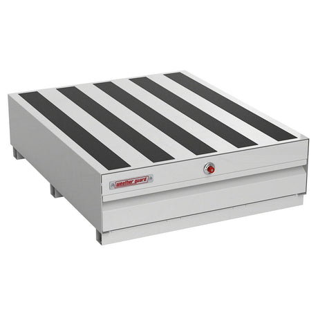 Weatherguard 338-3-04 Pack Rat 48" x 40" x 13" Heavy Duty Pull Out Drawer Unit for Truck Bed and Van Storage