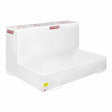 Weatherguard 362-3-02 Transfer Tank, L-Shape, 110 Gallon - Steel, White Finish