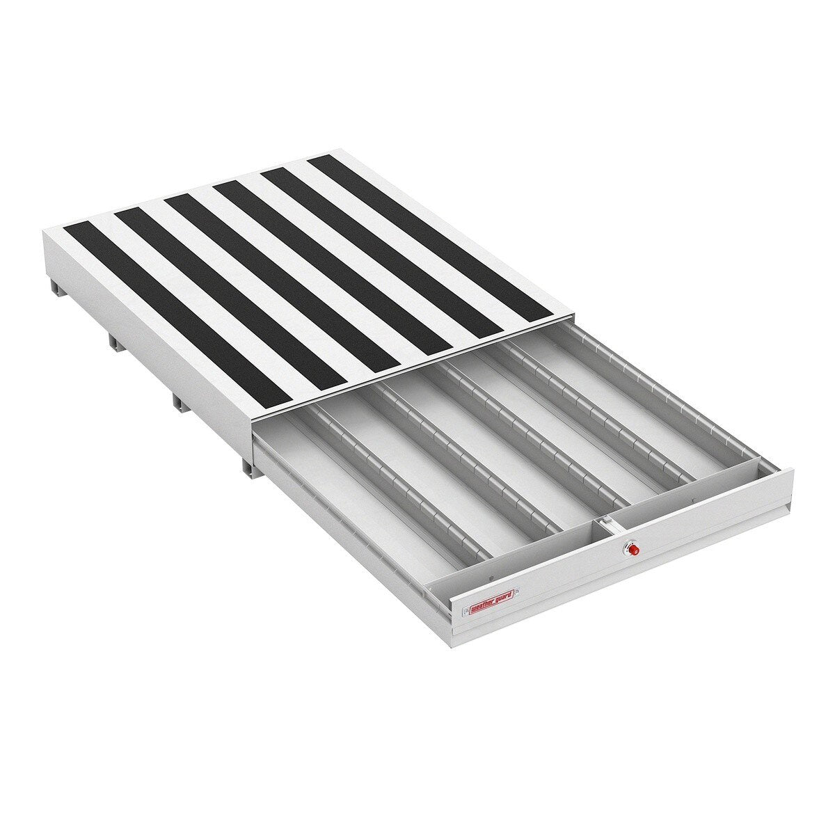 Weatherguard 369-3-04 60" x 49.5" x 9.5" Pack Rat Heavy Duty Drawer Unit, White - 3
