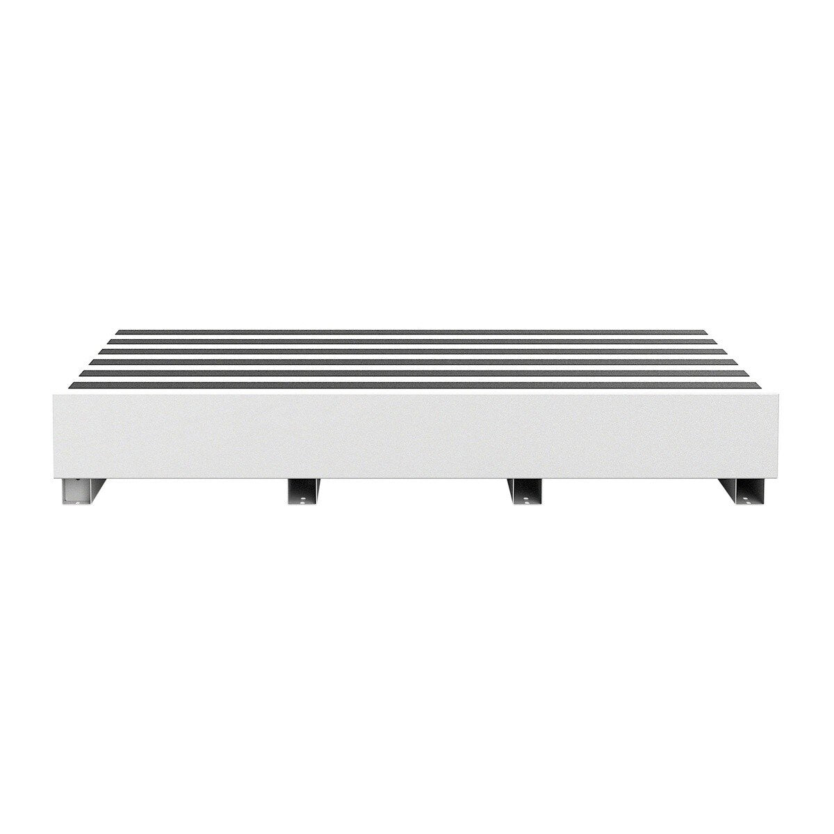 Weatherguard 369-3-04 60" x 49.5" x 9.5" Pack Rat Heavy Duty Drawer Unit, White - 5
