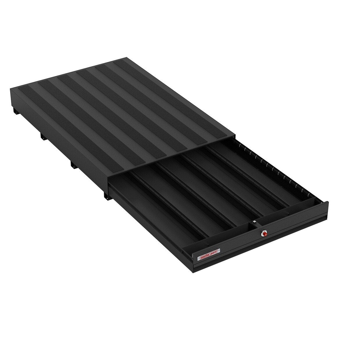Weatherguard 379-5-04 Pack Rat 72" x 49.5" x 9.5" Heavy Duty Pull Out Drawer Unit Black - 3