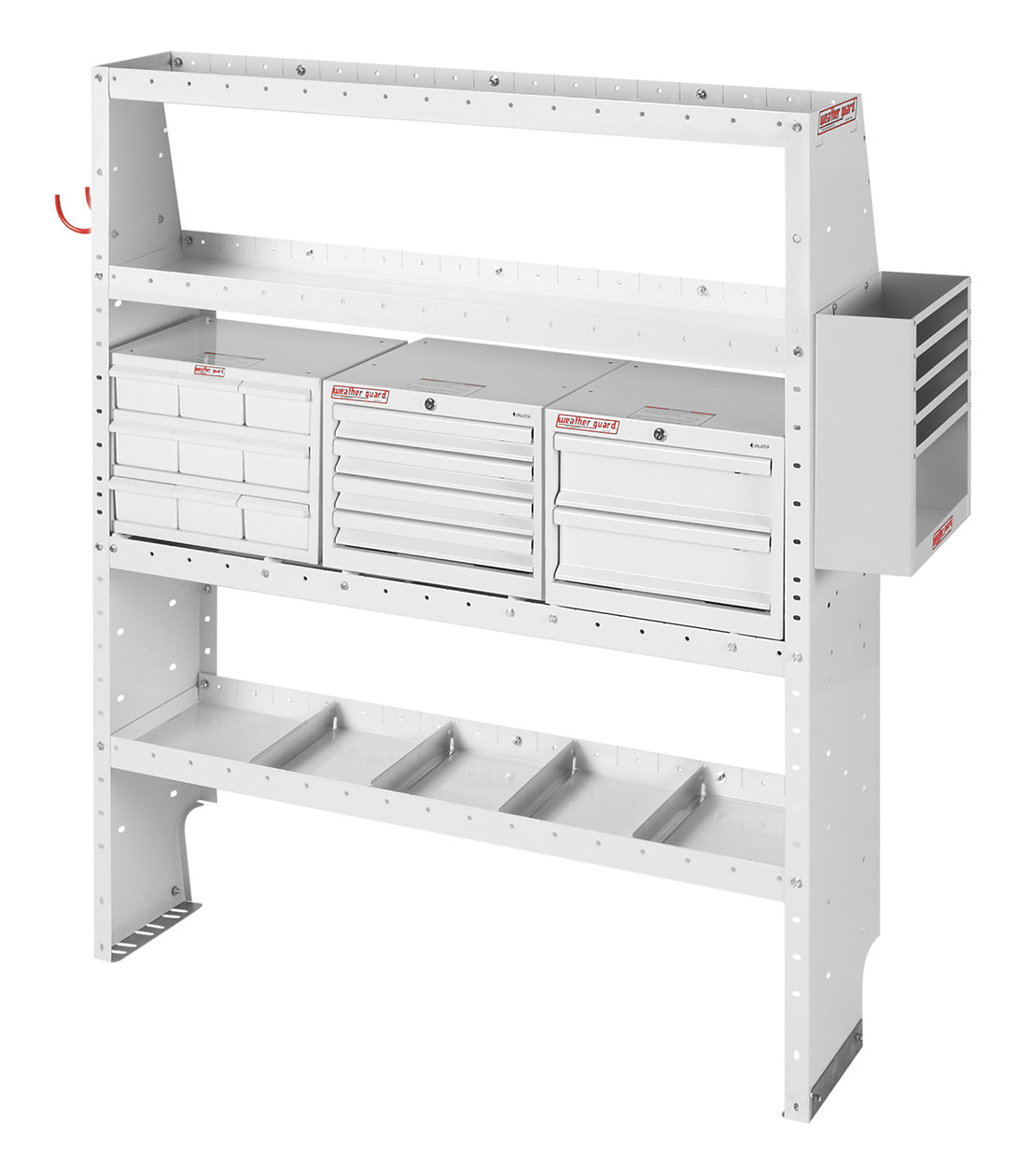 WeatherGuard 600-8413X HVAC/Mechanical Van Package, High-Roof, Ford Transit, 170XWB - 3