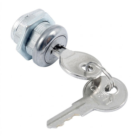 Weatherguard 7153-01 Lock Cylinder for Paddle Handle with Keys