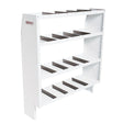 WeatherGuard 9365-3-03 Heavy Duty Adjustable 4 Shelf Unit, 60" x 52" x 16"