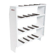 WeatherGuard 9365-3-03 Heavy Duty Adjustable 4 Shelf Unit, 60" x 52" x 16"