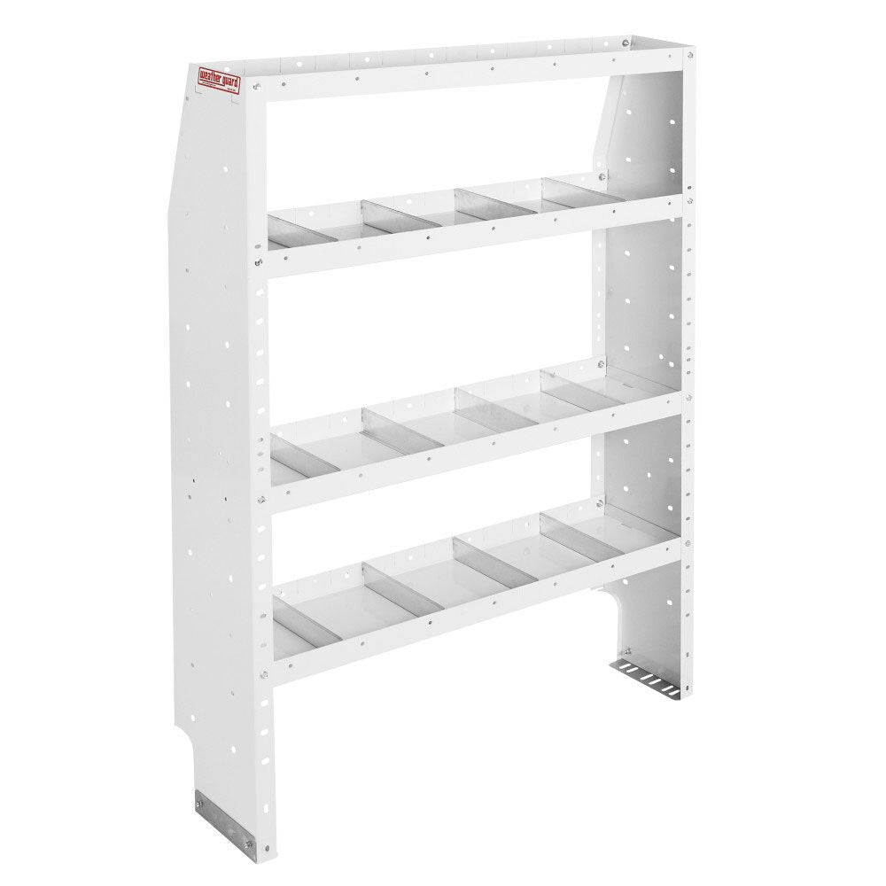 WeatherGuard 9374-3-03 Adjustable 4 Shelf Unit, 60" x 42" x 13.5"