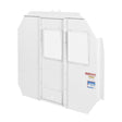 WeatherGuard 96301-3-01D Window Bulkhead, low-roof, Ford Transit, Deep Offset