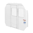 WeatherGuard 96301-3-01D Window Bulkhead, low-roof, Ford Transit, Deep Offset