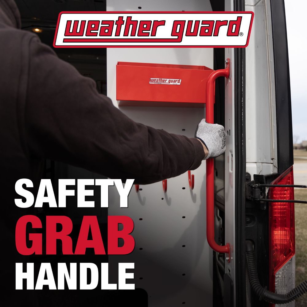 Weatherguard 9895-7-01 Van Grab Handle, Large, Steel - 9