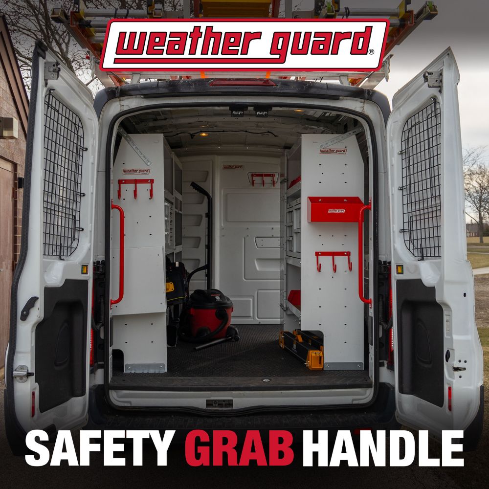 Weatherguard 9895-7-01 Van Grab Handle, Large, Steel - 10