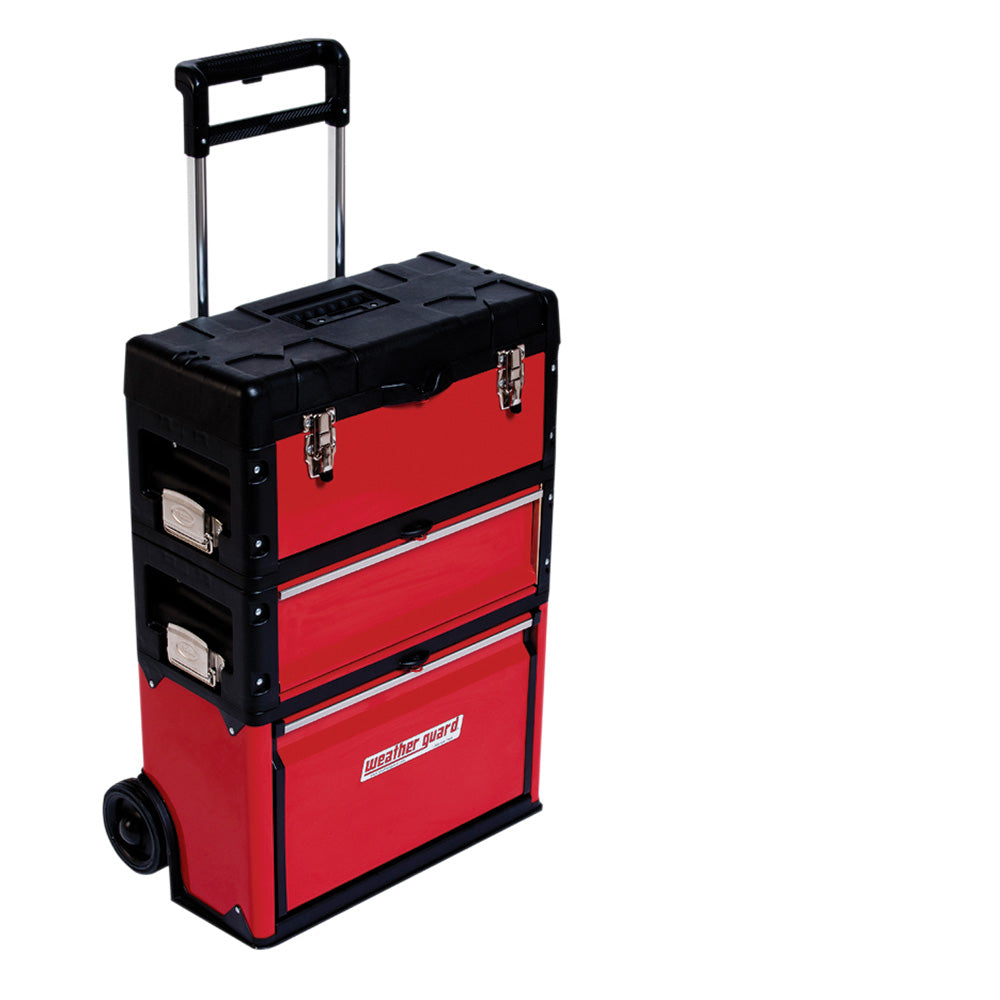 Reddzone Box Weather Guard 9953-7-01 Modular RedZone Grab and Go Cart Tool Box, 28 ...