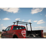 Weatherguard TR801-A 800 lbs. Load Capacity Black Universal Truck Ladder Rack , Black Matte Finish - 9