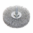 Weiler 36011 Vortec Pro 3 in. Crimped Carbon Steel Wheel Brush, 1/4 in. Shank, 20000 RPM (10 Pack)