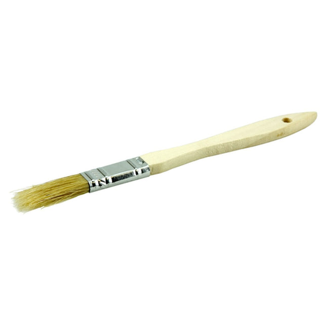 Weiler 40177 1/2 in. Vortec Pro Chip & Oil Brush, White Bristle, Wood Handle (36 Pack)