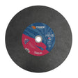 Weiler 57091 14" x 1/8" Tiger Type 1 Cutting Wheel, A30R, 1" A.H.