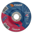 Weiler 57103 5" x 1/8" Tiger  Type 27 Cut & Grind Combo Wheel, A30S, 7/8" A.H.