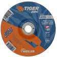 Weiler 58075 7" x 1/4" Tiger Zirc  Type 27 Grinding Wheel, Z24T, 7/8" A.H.