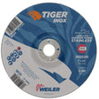 Weiler 58125 7" x 1/4" Tiger INOX  Type 27 Grinding Wheel, INOX24R, 7/8" A.H.