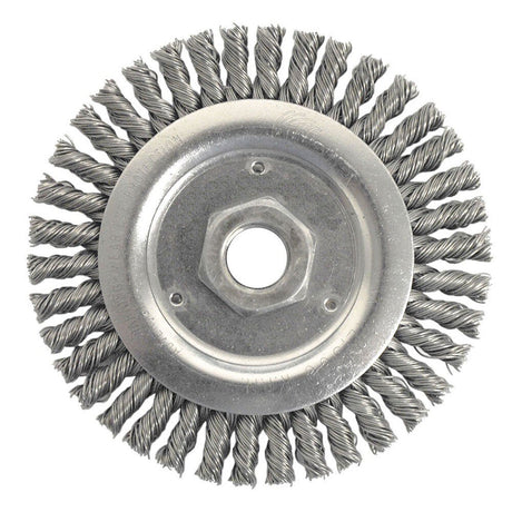 Weiler 79801 DUALLY 4-1/2" Steel Wheel Brush
