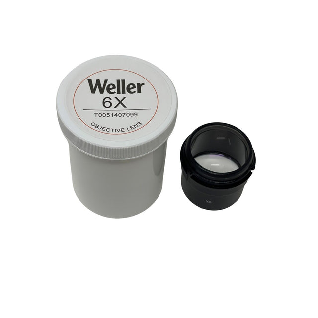 Weller T0051407099 PRISMA Microscope 6X Standard Lens with 73 mm Working Distance (1 Lens)