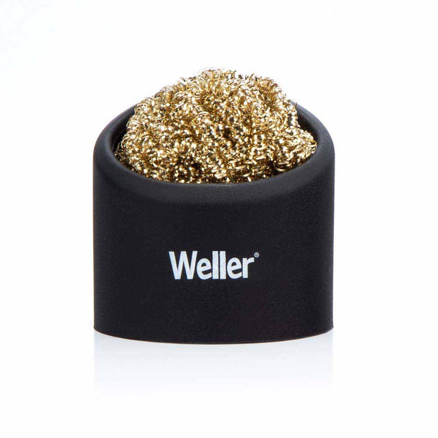 Weller WLACCBSH-02 WLACCBSH-02 Soldering Brass Sponge Tip Cleaner with Silicone Holder