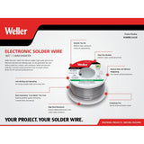 Weller WLWIREL161LB 1.6 mm Electronic Solder Wire 1 lb Sn97Cu3 2.2 Percent Flux - 3