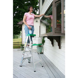 Werner 354 4ft Type II Aluminum Stepladder - 5