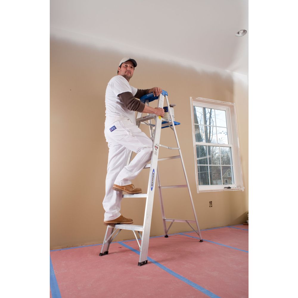 Werner 364 4ft Type I Aluminum Stepladder - 12