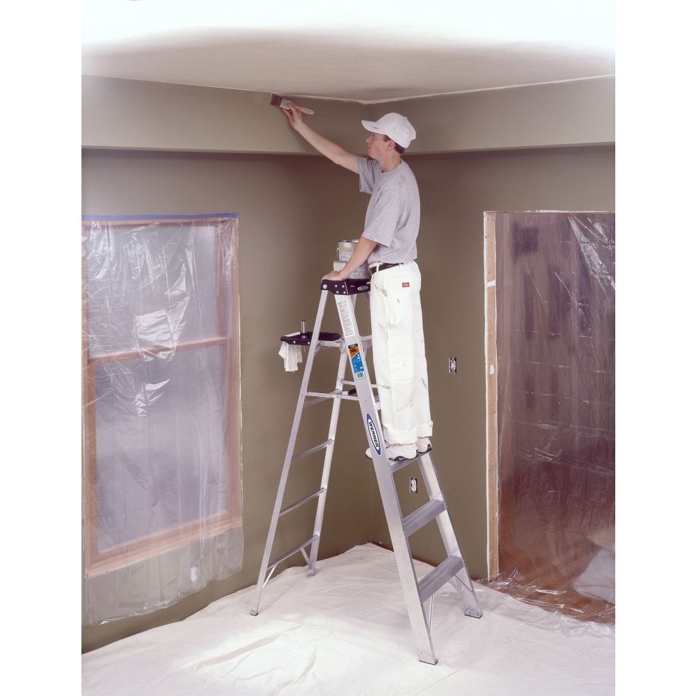 Werner 375 5ft Type IA Aluminum Stepladder - 4