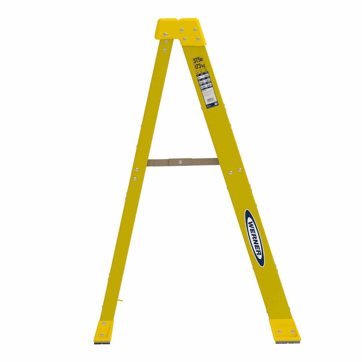 Werner 6304 4ft Type IAA Fiberglass Stepladder - 4