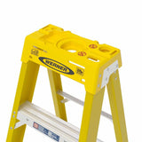 Werner 6306 6ft Type IAA Fiberglass Stepladder - 3