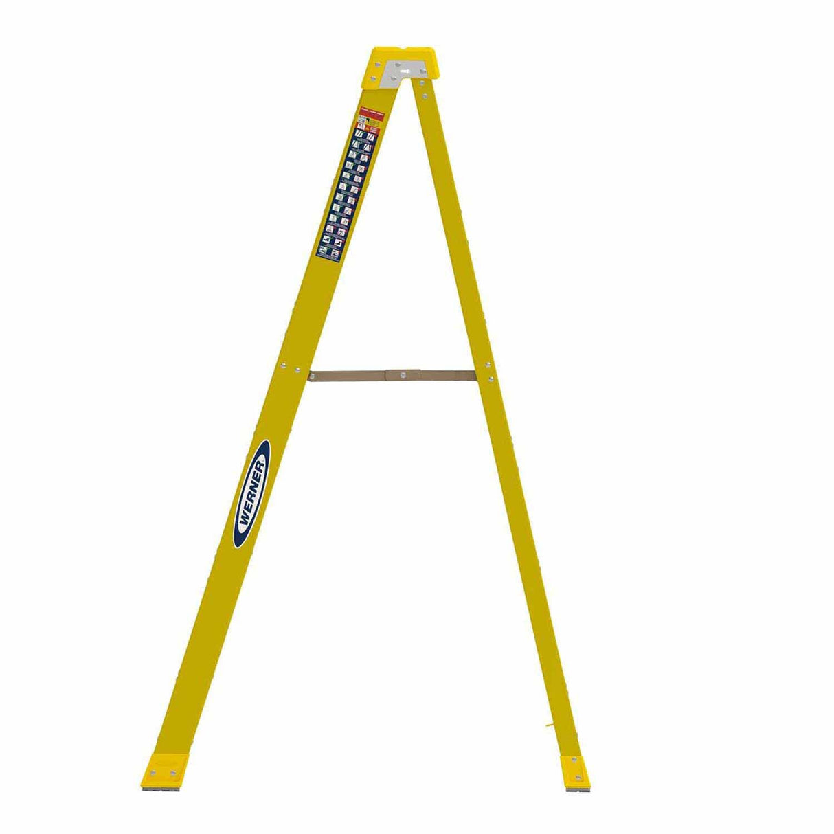 Werner 6306 6ft Type IAA Fiberglass Stepladder - 5