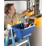 Werner AC50-JB-3 Lock-In Stepladder Job Bucket, Plastic 25 lbs Load Capacity - 4