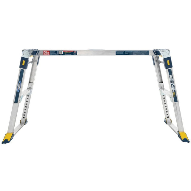 Werner AP-2030-MP3 Aluminum Adjustable Height Pro Work Platform 46 in. x 14 in. 300 lb Capacity