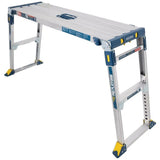 Werner AP-2030-MP3 Aluminum Adjustable Height Pro Work Platform 46 in. x 14 in. 300 lb Capacity - 3