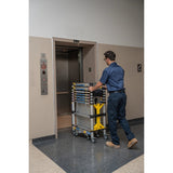 Werner ATS-72 Aluminum 6' Telescoping Rolling Scaffold with 500 lb Load Capacity - 3