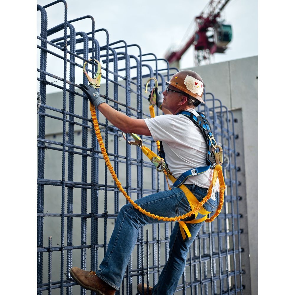 Werner C111102 2' Web Positioning Lanyard (1" Web, 2 Snap Hook) - 2