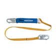 Werner C311140 DeCoil Lanyard (1" Web, Snaphooks) - 4'