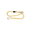 Werner C351100 6' SoftCoil Single Leg Lanyard w Energy Absorbing inner Core