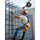 Werner C451100 6' SoftCoil Twinleg Lanyard with Snap Hook - 2