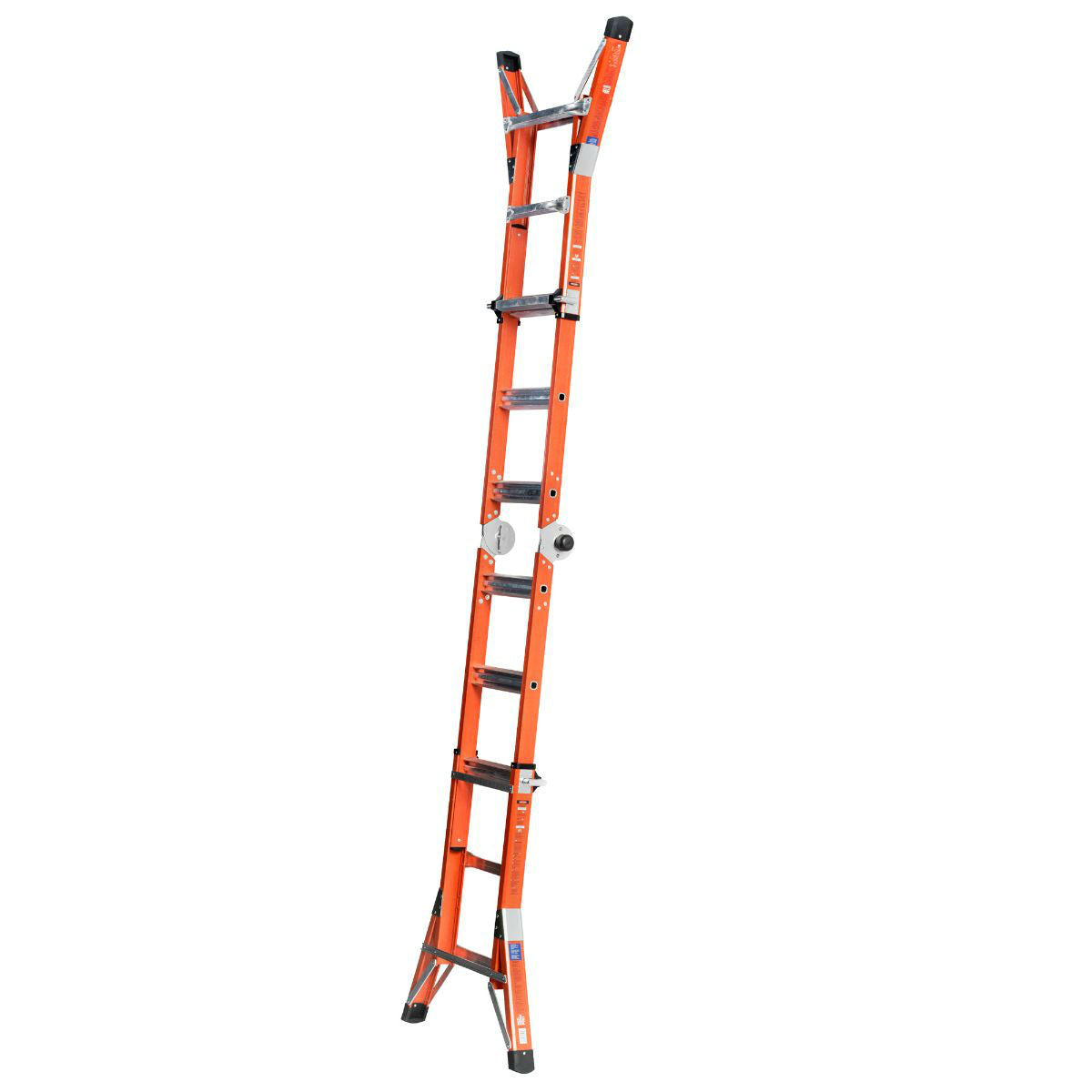 Werner FMT-13 13' Reach Type IA Fiberglass Multi-Position Ladder - 2