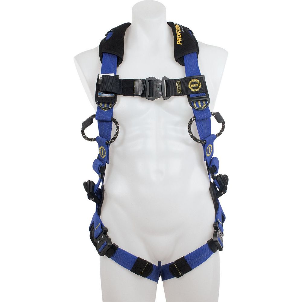 Werner H023005 PROFORM Climbing Harness, Quick Connect Legs (XXL)